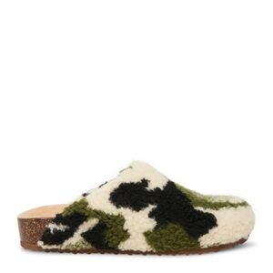 Cozy Camouflage Slip-On Clogs